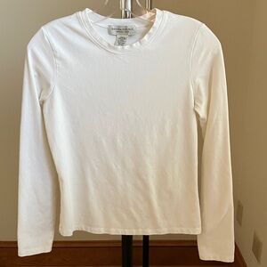 Banana Republic Classic White Crew Neck Top